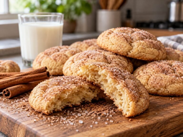 Soft and Chewy Snickerdoodles